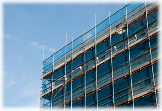 Commercial scaffolding
